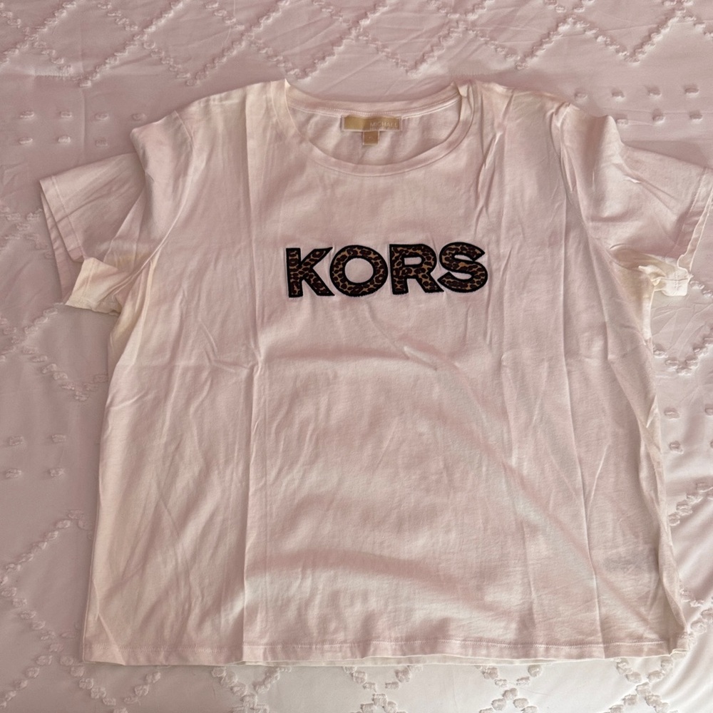 Michael Kors  Tee with Black Logo